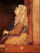 Edgar Degas, Roman Beggar Woman